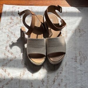 Soda Tan Espadrille Sandals